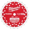 Milwaukee Tools 7-1/4" 24T Thick Kerf Framing Circular Saw Blade 48-40-0740