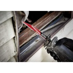 Milwaukee Tools 12" WRECKER™ with NITRUS™ Carbide SAWZALL® Blade for Multi-Material (5 PK) 48-00-5573