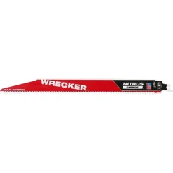 Milwaukee Tools 12" WRECKER™ with NITRUS™ Carbide SAWZALL® Blade for Multi-Material (3 PK) 48-00-5373