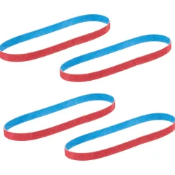 Milwaukee Tools 1/2” x 18” 40/60/80/120 Grit Bandfile Belts – 4 pack variety 48-80-9000