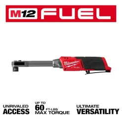 Milwaukee Tools M12 FUEL™ INSIDER™ Extended Reach Box Ratchet 3050-20