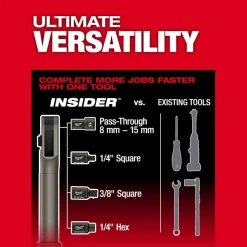Milwaukee Tools M12 FUEL™ INSIDER™ Extended Reach Box Ratchet 3050-20
