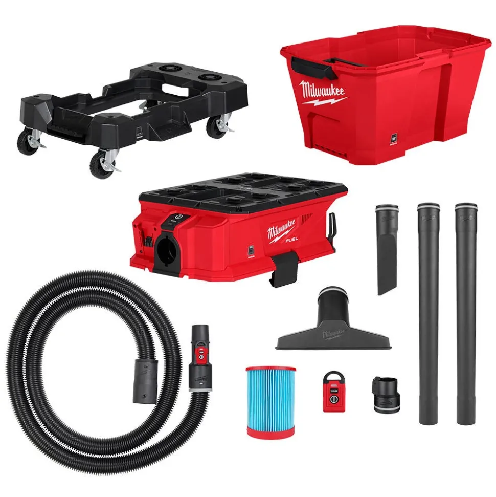 Milwaukee Tools M18 FUEL™ NEXUS™ 6 Gallon Wet/Dry Vacuum w/ PACKOUT™ Compatibility & VACLINK™ 0914-20