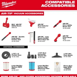 Milwaukee Tools M18 FUEL™ NEXUS™ Dual Battery Wet/Dry Vacuum Motor Head w/ PACKOUT™ Compatibility & VACLINK™ 0926-20