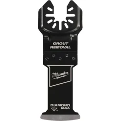 Milwaukee Tools OPEN-LOK DIAMOND MAX Diamond Grit Grout Removal Multi-Tool Plunge Blade 49-25-2251