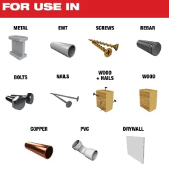 Milwaukee Tools OPEN-LOK™ 5PC Multi-Tool Blade Kit 49-10-9115