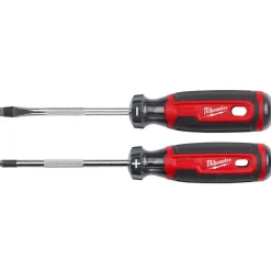 Milwaukee Tools 2PC Cushion Grip Screwdriver Set (USA) MT200-2