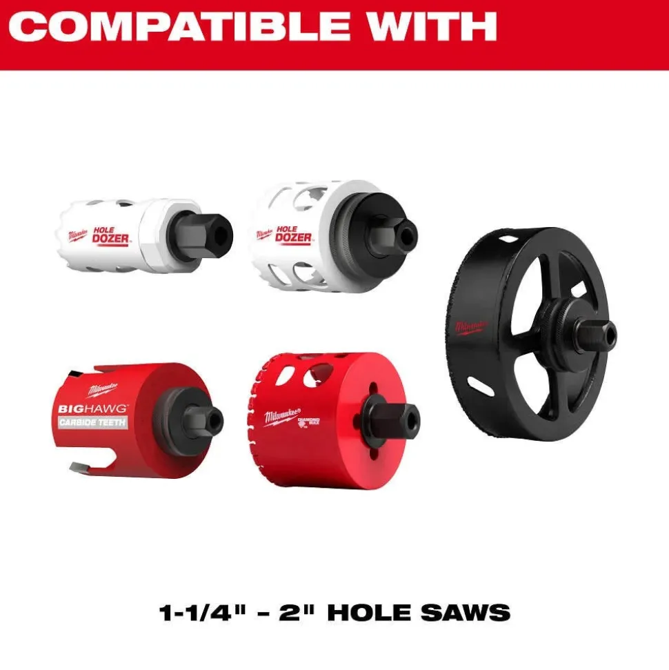 Milwaukee Tools QUIK-LOK Arbor Small Adapters 5PK 49-56-7573