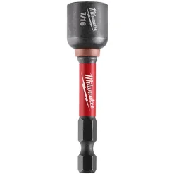 Milwaukee Tools SHOCKWAVE Impact Duty 7/16” x 2-9/16” Magnetic Nut Driver 49-66-4736