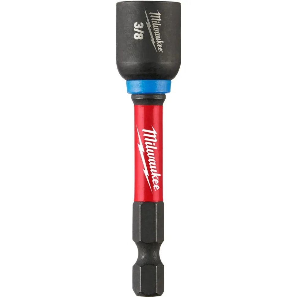 Milwaukee Tools SHOCKWAVE Impact Duty 3/8” x 2-9/16" Magnetic Nut Driver 49-66-4835