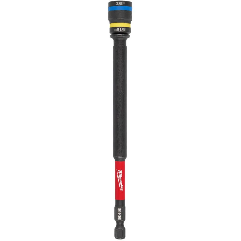 Milwaukee Tools SHOCKWAVE™ Impact Duty 5/16” and 3/8” x 6” QUIK-CLEAR™ 2-in-1 Magnetic Nut Driver 49-66-4746