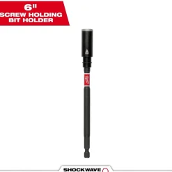 Milwaukee Tools SHOCKWAVE 4" Impact Duty Screw-Holding Bit Holder 48-32-7904