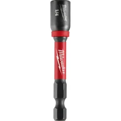 Milwaukee Tools SHOCKWAVE Impact Duty 1/4" x 2-9/16" Magnetic Nut Driver 49-66-4832