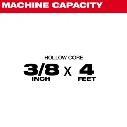 Milwaukee TRAPSNAKE 4' Urinal Auger Cable 48-53-3574