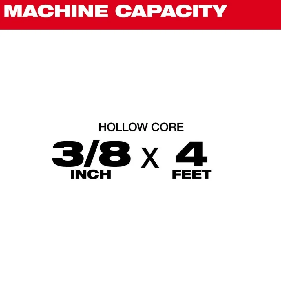 Milwaukee TRAPSNAKE 4' Urinal Auger Cable 48-53-3574