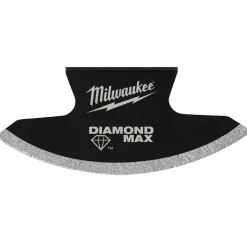 Milwaukee Universal Fit OPEN-LOK Diamond MAX Diamond Grit Grout Removal Multi-Tool Blade 1 PK 49-25-2272