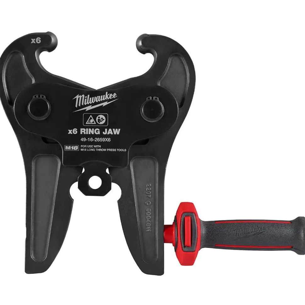 Milwaukee X6 Ring Jaw for M18 FORCE LOGIC Long Throw Press Tool 49-16-2659X6