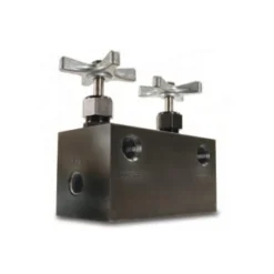 Power Team Hydraulic 2 Valve Manifold 9642