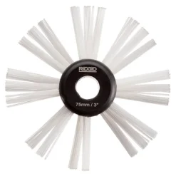 RIDGID K9-306 3" Nylon Cleaning Brush For 3/8" Cable 68958