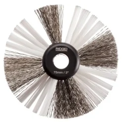 RIDGID K9-306 3" Nylon/Steel Cleaning Brush For 3/8" Cable 68988