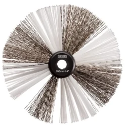 RIDGID K9-204 4" Nylon/Steel Cleaning Brush For 5/16" Cable 68983