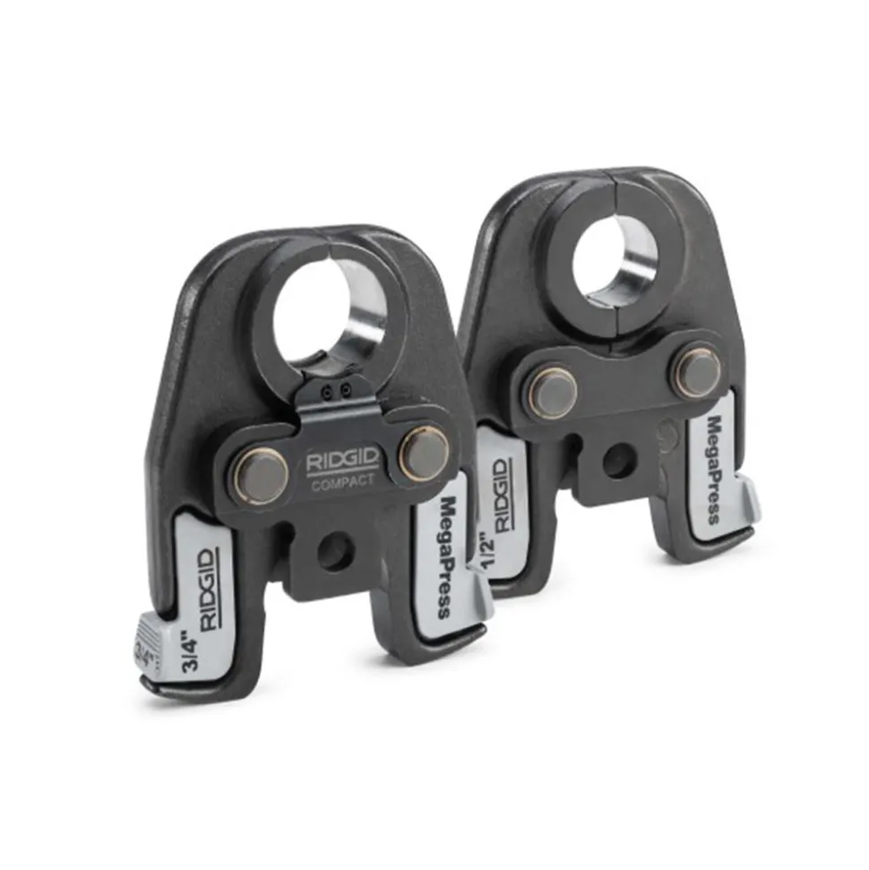 RIDGID MegaPress Compact Jaws Black Pipe 1/2"-1" Kit 66983