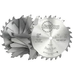 SawStop Table Saws SawStop 8" Premium Dado Set BTS-DS8-2402 BTS-DS8-2402