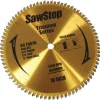 SawStop Table Saws SawStop 10" 80-Tooth Titanium Series Woodworking Table Saw Blade BTS-P-80HATB BTS-P-80HATB