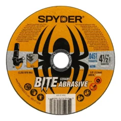 Spyder 4.5" Bonded Ceramic Abrasive Cut-Off Wheel 21104