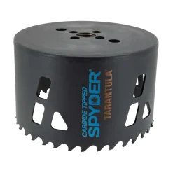 Spyder 4-1/2" Carbide Tipped Metal/Wood Cutting Hole Saw 600917CF