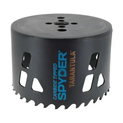 Spyder 4" Carbide Tipped Metal/Wood Cutting Hole Saw 600915CF
