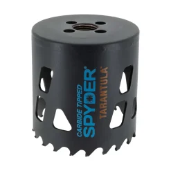 Spyder 2-9/16" Carbide Tipped Metal/Wood Cutting Hole Saw 600910CF