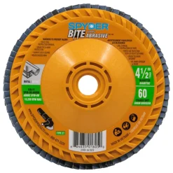Spyder 4.5" Ceramic 60-Grit Flap Disc 21004