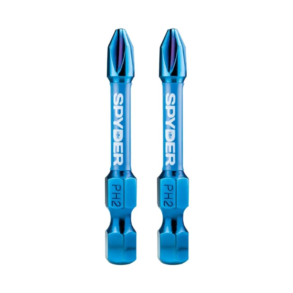 Spyder 2" PH2 Impact Driver Bit (2-Pack) 19046