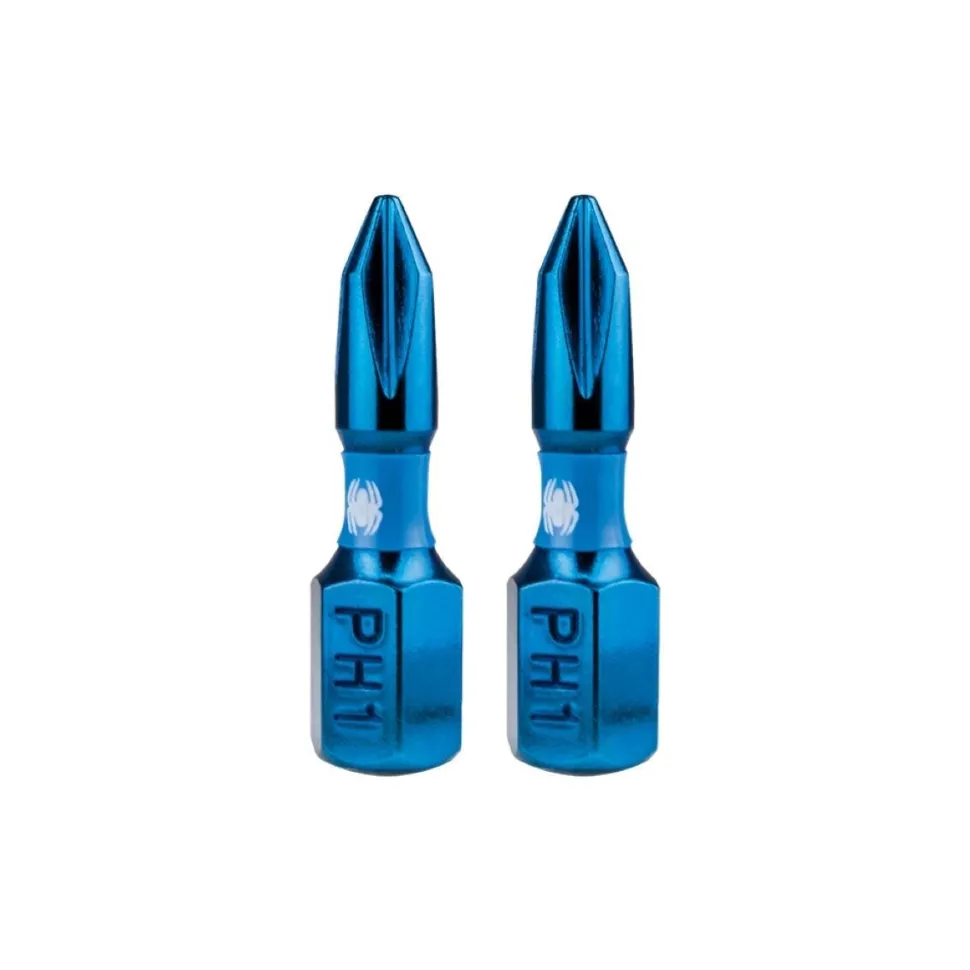 Spyder 1" PH1 Impact Driver Bit (2-Pack) 19033