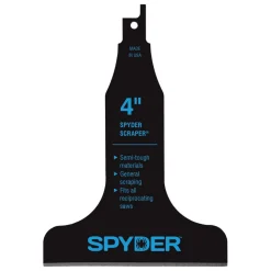 Spyder 4" Scraper Blade Attachment for Reciprocating Saws 320