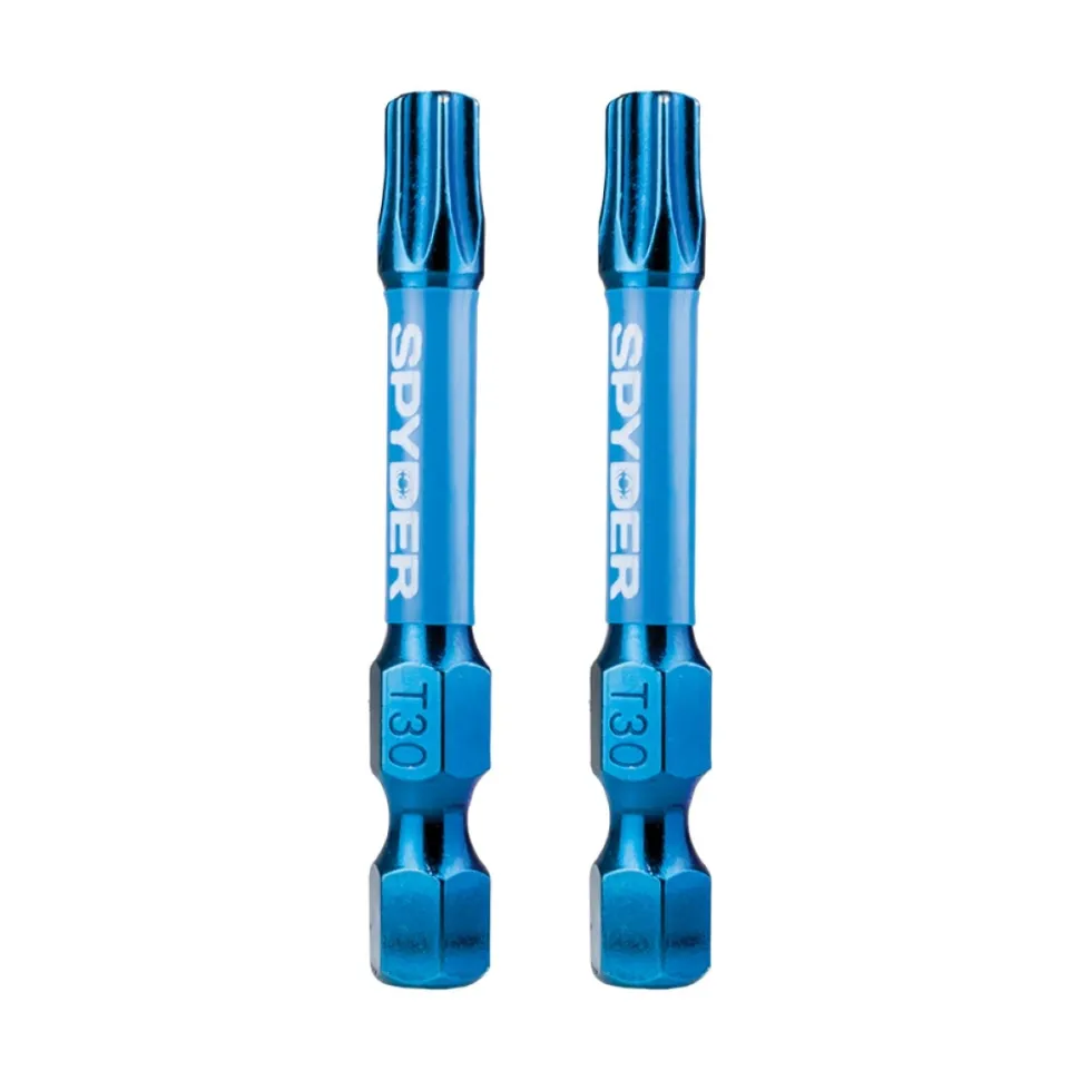 Spyder 2" T30 Impact Driver Bit (2-Pack) 19055