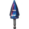 Spyder 3/16 to 1-1/8" Hex Shank 16 Step Drill Bit 19023