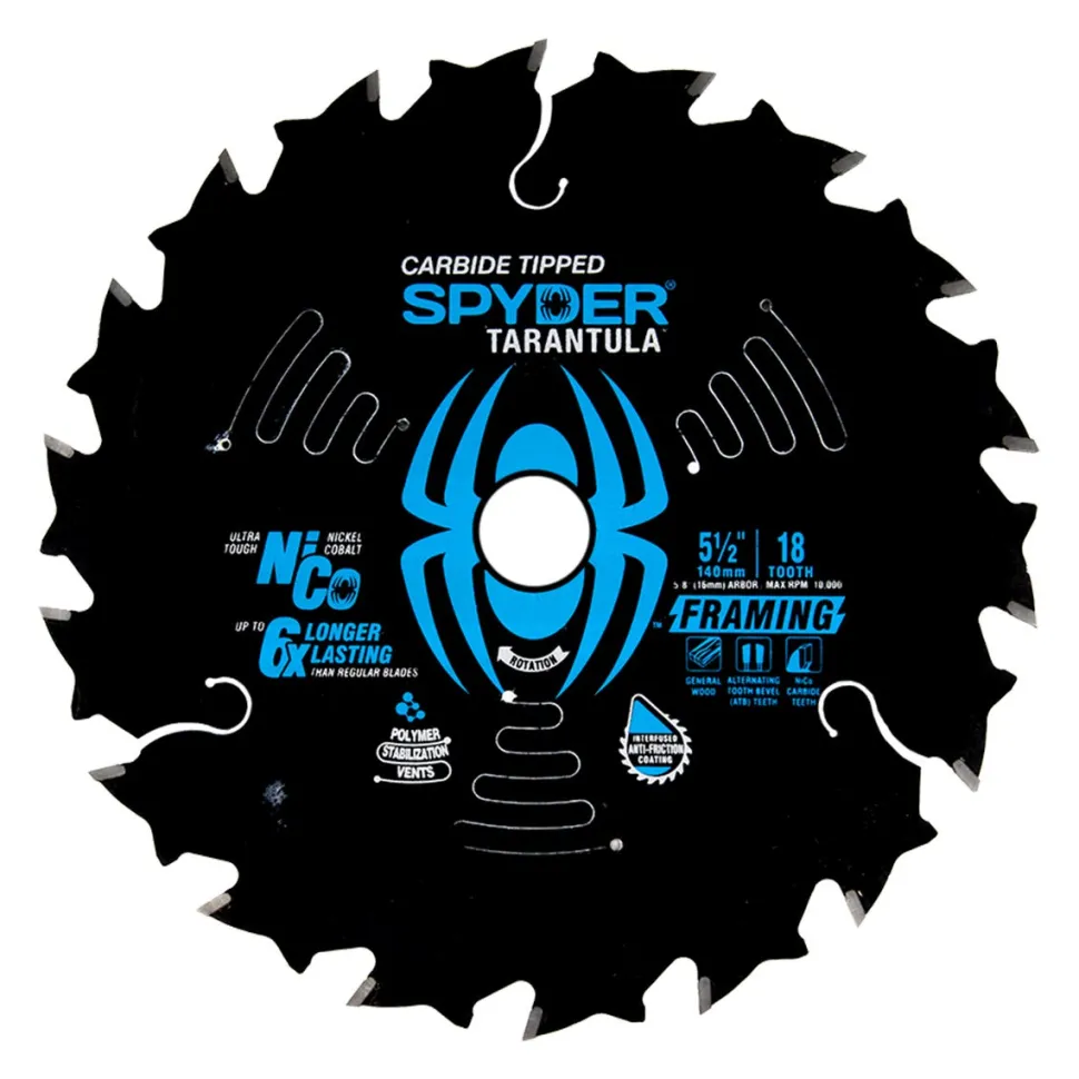 Spyder 5-1/2" 18-Tooth Framing 13029