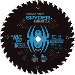 Spyder 8-1/4" 40-Tooth TCT Fine Circular Saw Blade 13044