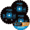 Spyder 7-1/4" 24-Tooth TCT Framing Circular Saw Blade (3-Pack) 13050