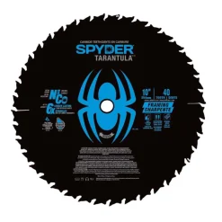 Spyder 10" 40-Tooth TCT Framing Circular Saw Blade 13032