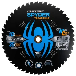 Spyder 10" 50-Tooth TCT Steel Cutting Circular Saw Blade 13504