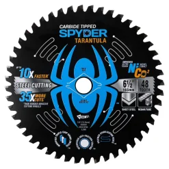 Spyder 6-1/2" 48-Tooth TCT Steel Cutting Circular Saw Blade 13500