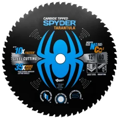 Spyder 12" 60-Tooth TCT Steel Cutting Circular Saw Blade 13505