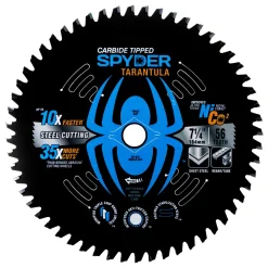 Spyder 7-1/4" 56-Tooth TCT Steel Cutting Circular Saw Blade 13502