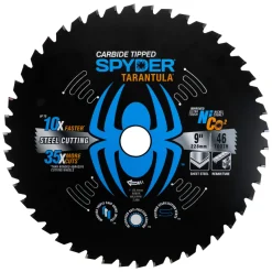 Spyder 9" 46-Tooth TCT Steel Cutting Circular Saw Blade 13503