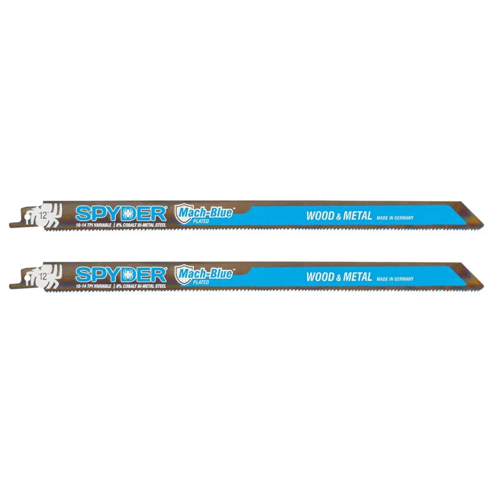 Spyder 12" 10-TPI Reciprocating Blade (2-Pack) 200324