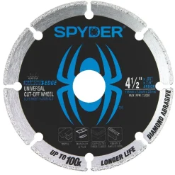 Spyder Diamond Edge 4.5" Cut-Off Wheel 14001