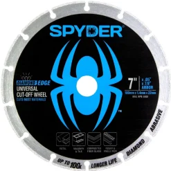Spyder Diamond Edge 7" Cut-Off Wheel 14007